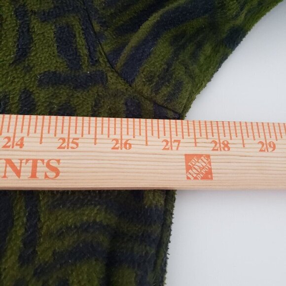 Vintage 90s Nike ACG Fleece Pullover 1/4 Zip Abstract Sweatshirt Mens Size XL - Picture 14 of 15